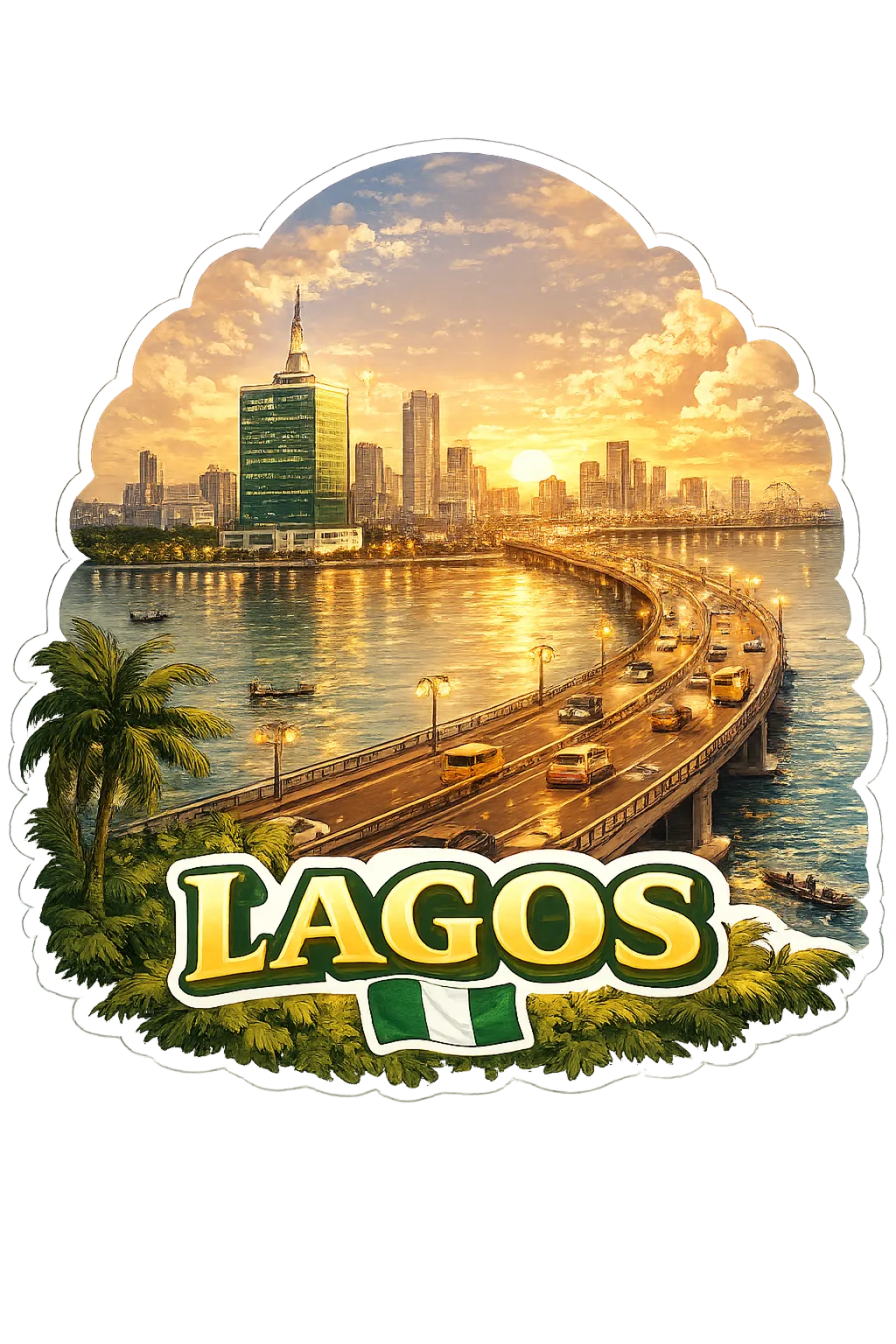 Lagos cityscape